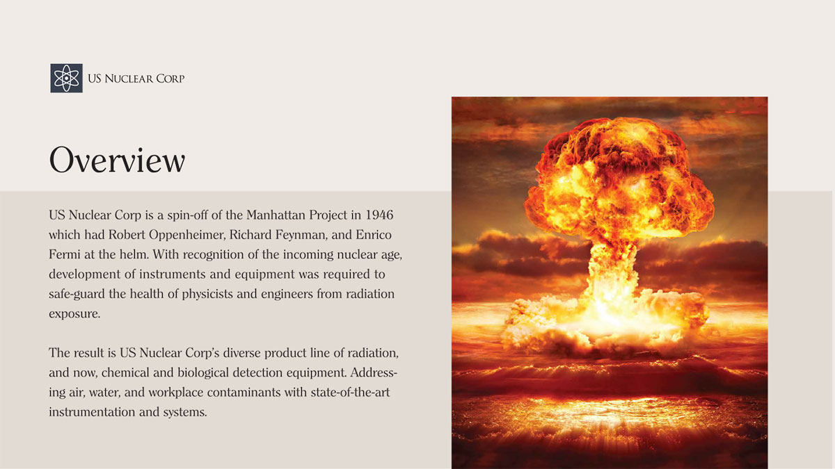 Introduction to US Nuclear Corp